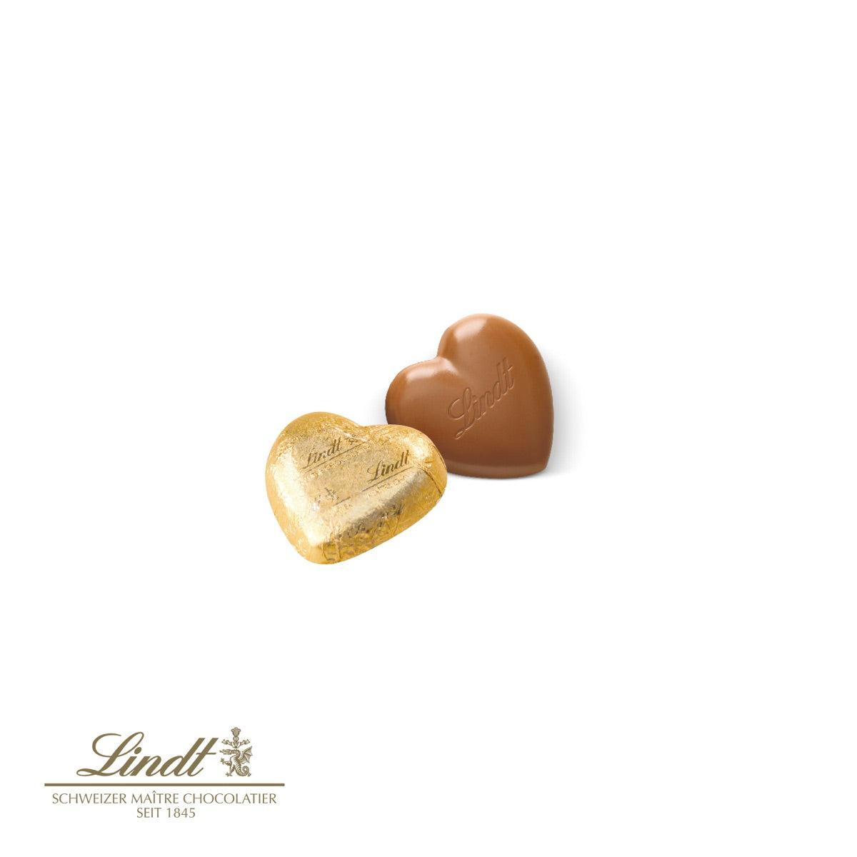 Briefchen mit einem kleinen Lindt Herz in Folie