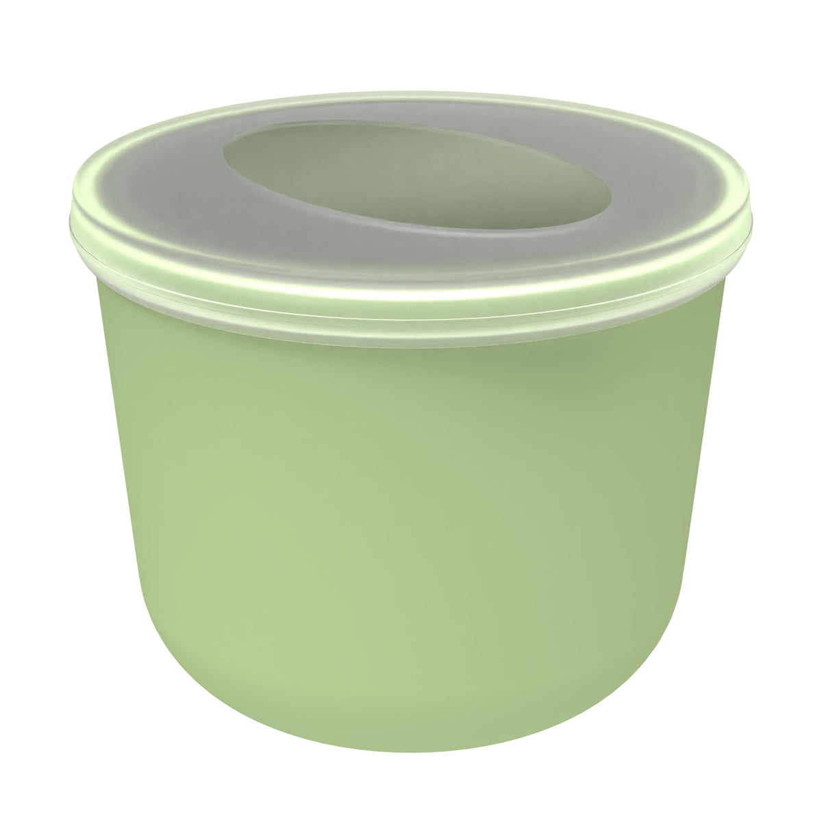 Lunchpot „ToGo“, 650 ml – Geselliges grün / Transparent