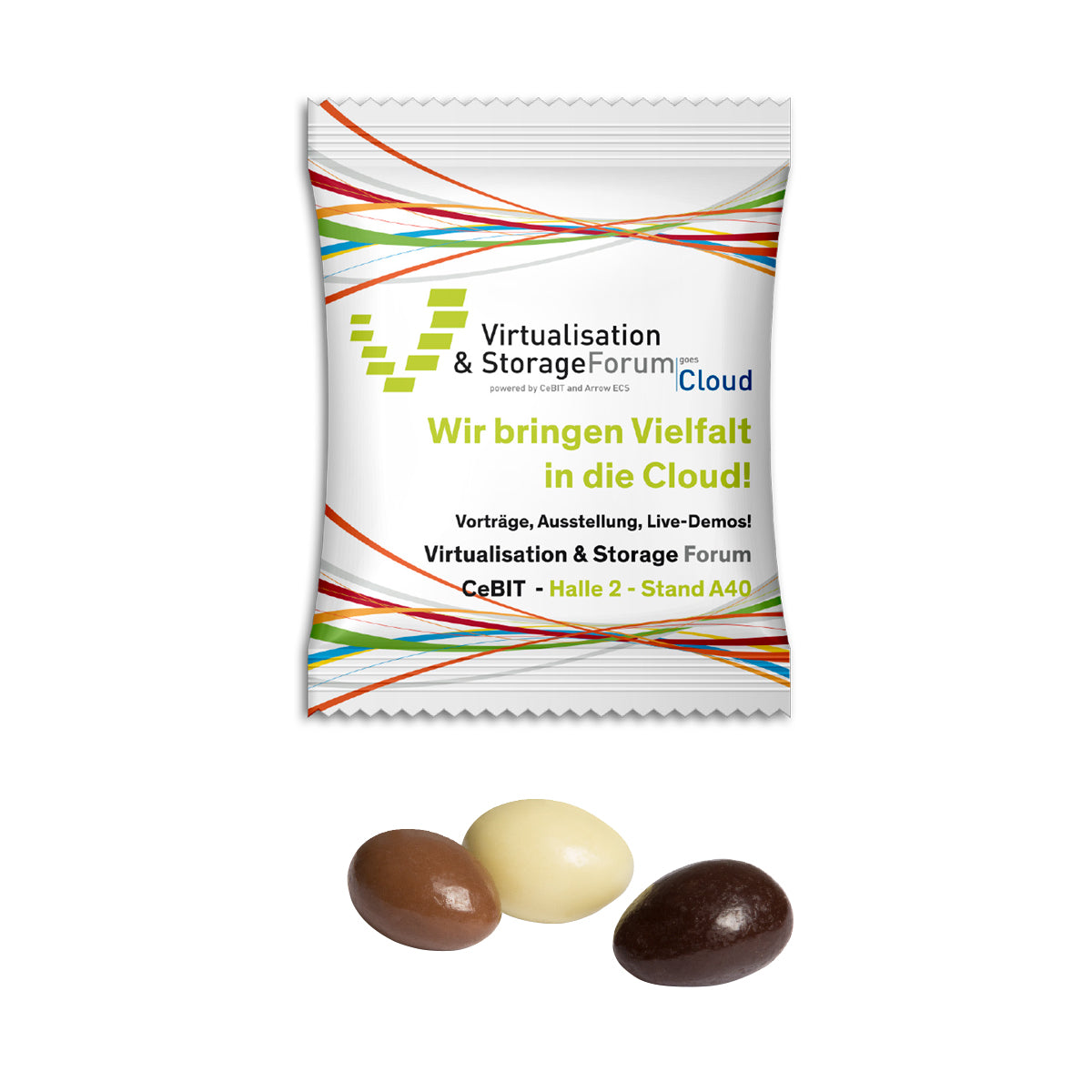 Werbetütchen mit Mandelmischung