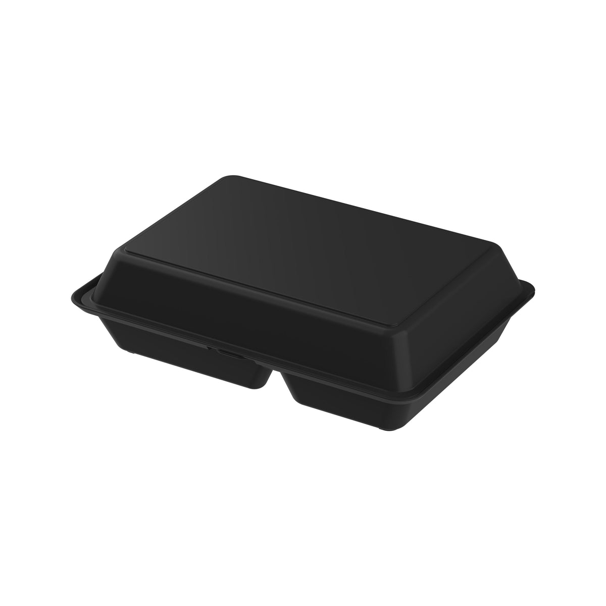 Menübox „ToGo“ XL, 3-geteilt – Schwarz