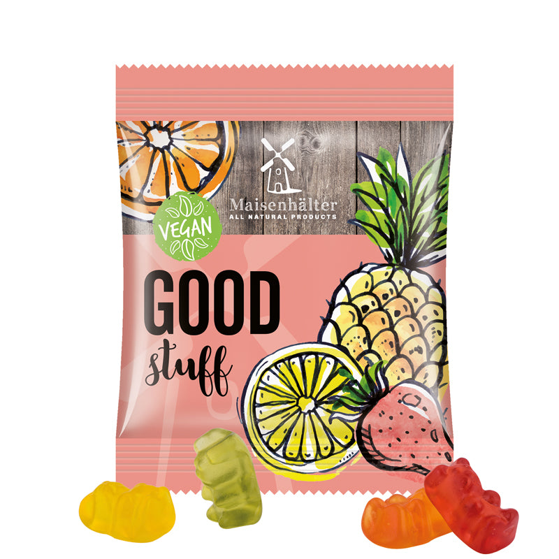 Minitüte 12 g Trolli vegane Fruchtgummi Bärchen