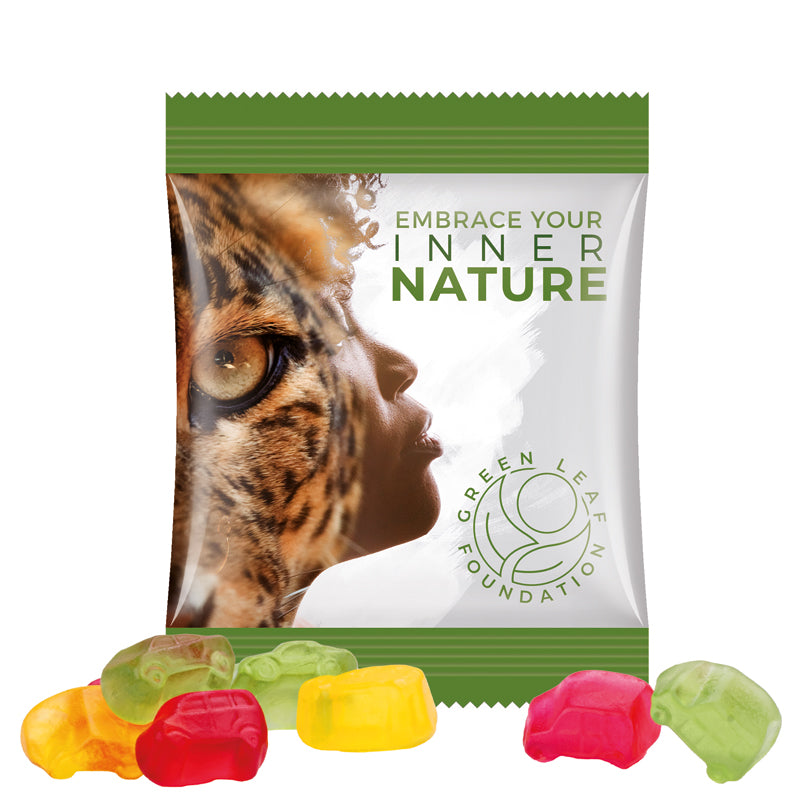 Minitüte 12 g Trolli vegane Fruchtgummi Bärchen