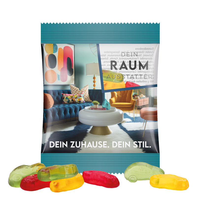 Minitüte 12 g Trolli vegane Fruchtgummi Bärchen