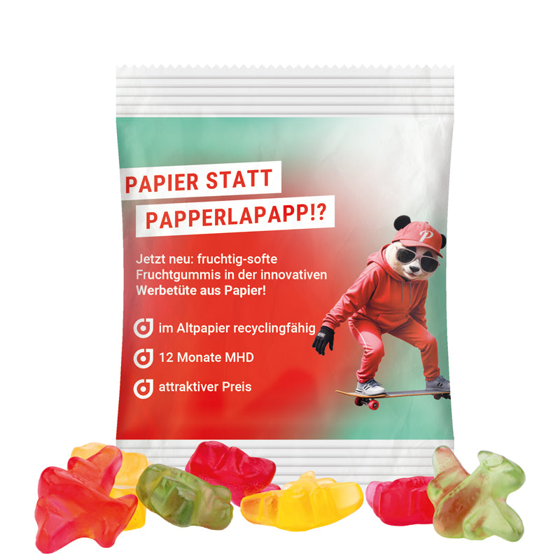 Minitüte 12 g Trolli vegane Fruchtgummi Bärchen
