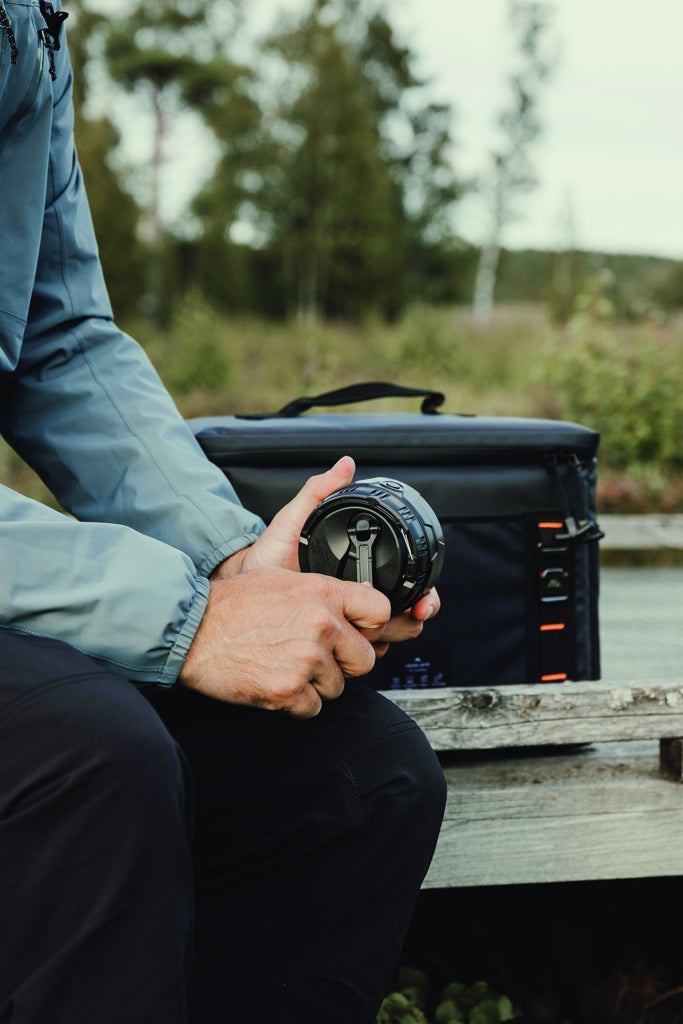 Nordic Drift Everest tragbare RCS Campinglaterne mit Kurbel