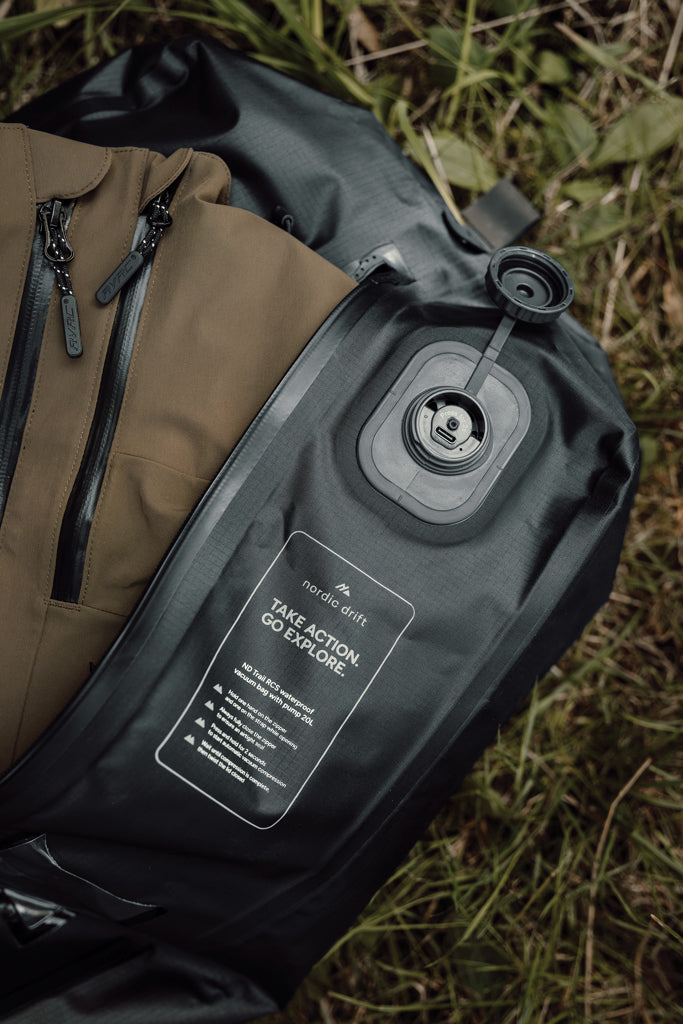Nordic Drift Trail RCS IPX 8 Vakuumbeutel mit Pumpe, 20L