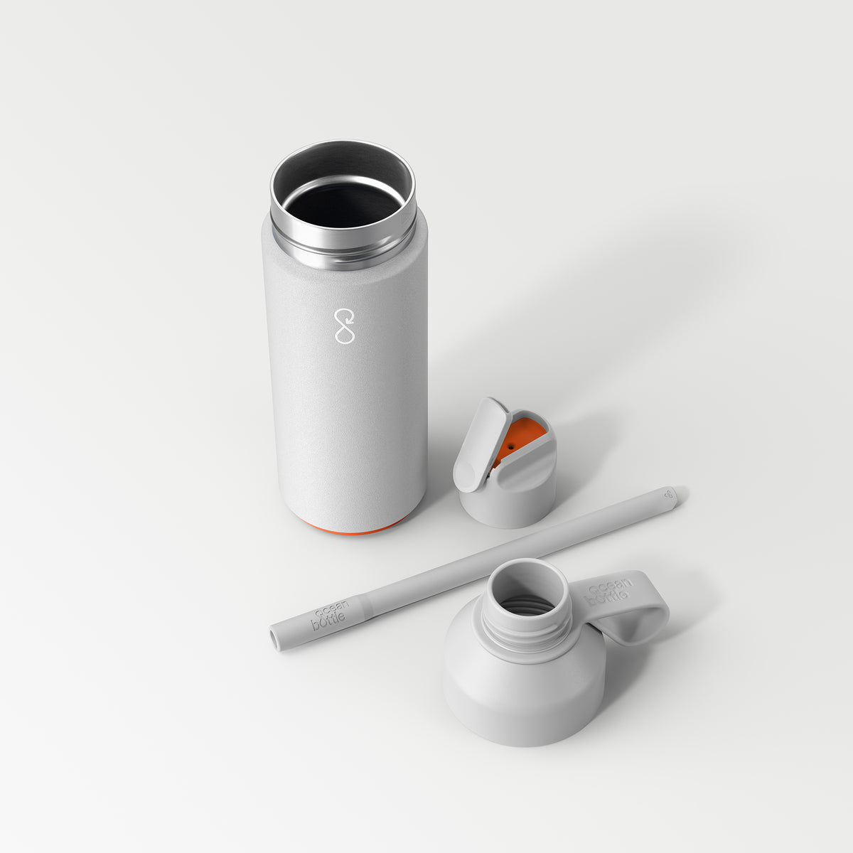 Ocean Bound Plastic sammeln mit Ocean Bottle GO Thermosflasche im B2B