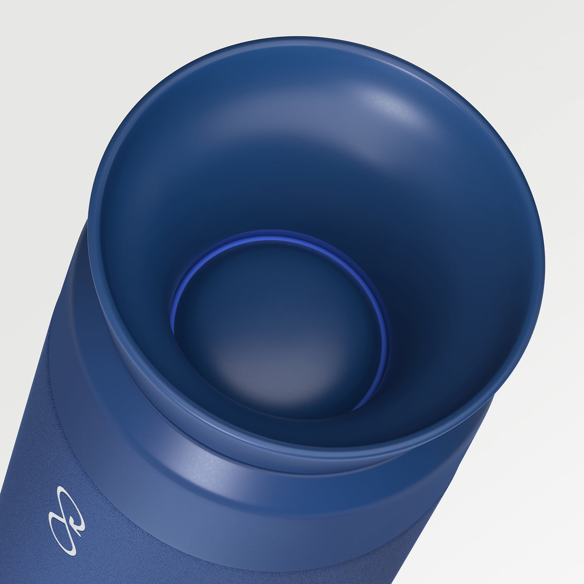 Veredelungsoptionen für Ocean Bottle Thermosbecher im B2B dunkelblau