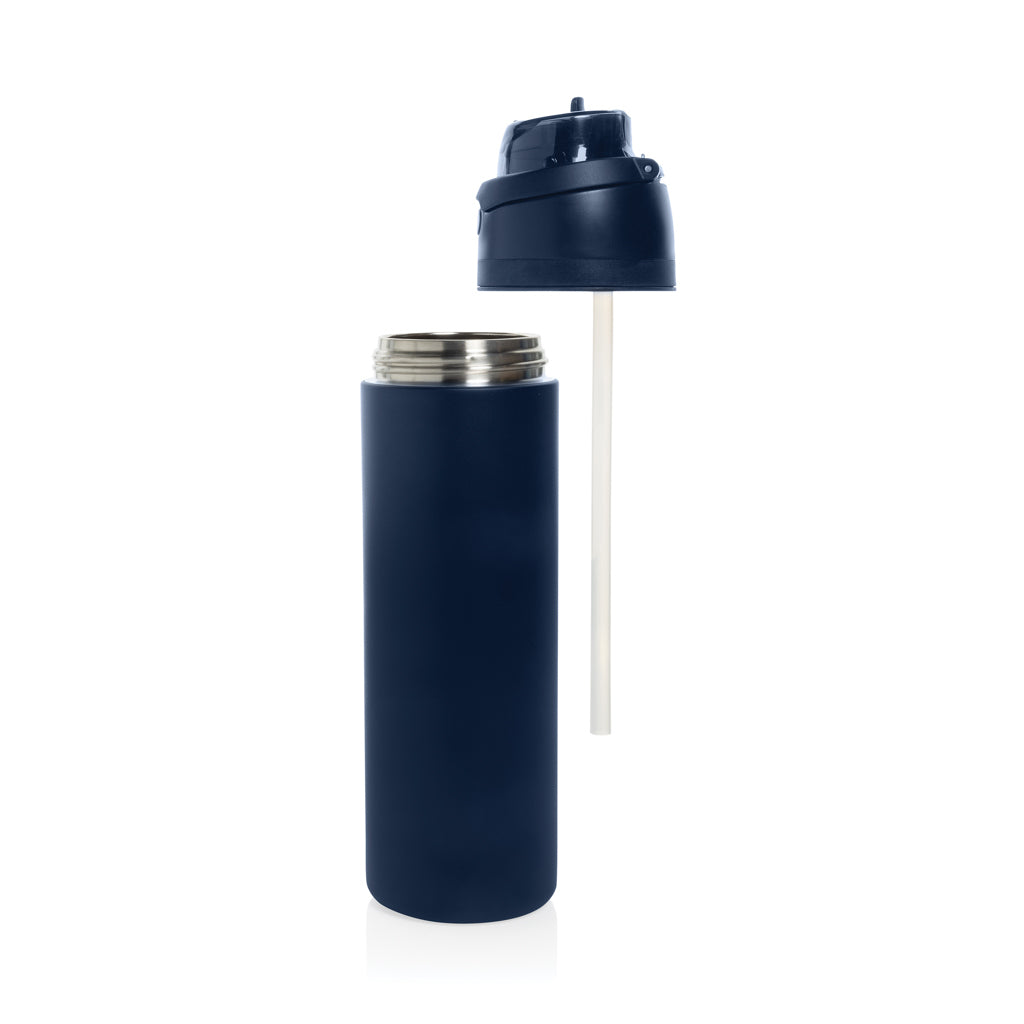 Omni Sip verschließbare Flasche aus RCS-reSteel, 720ml – navy blau