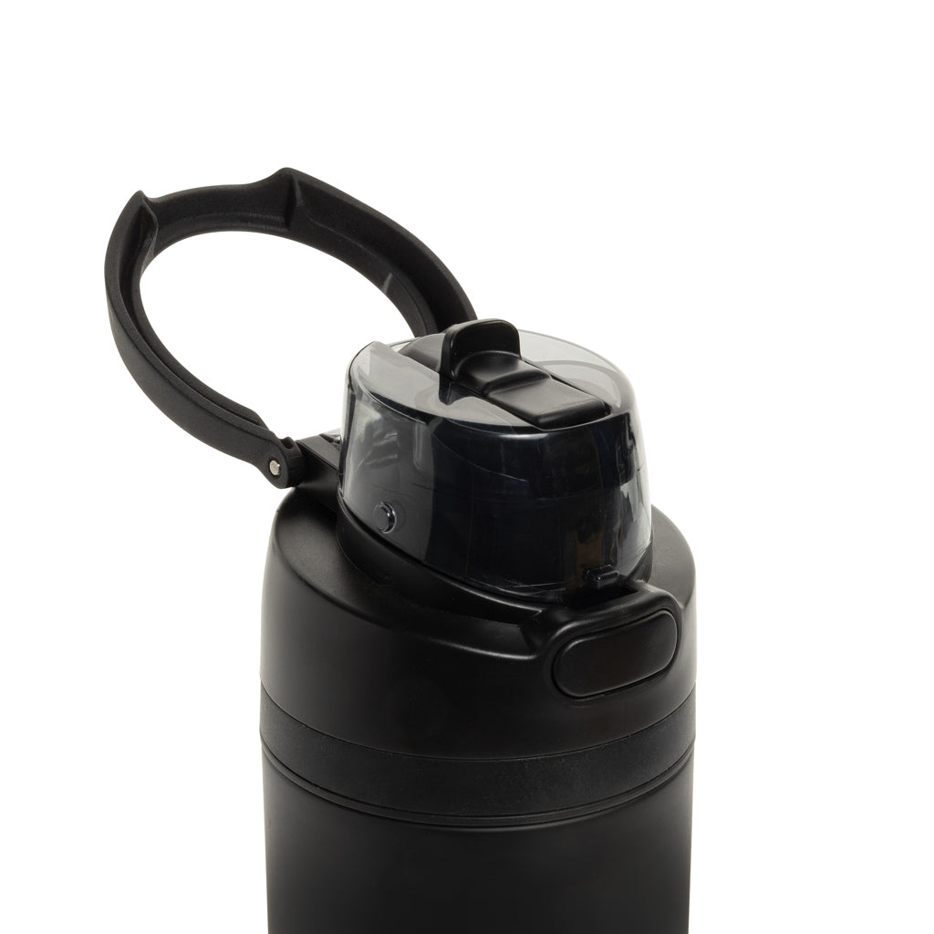 Omni Sip verschließbare Flasche aus RCS-reSteel, 720ml – schwarz