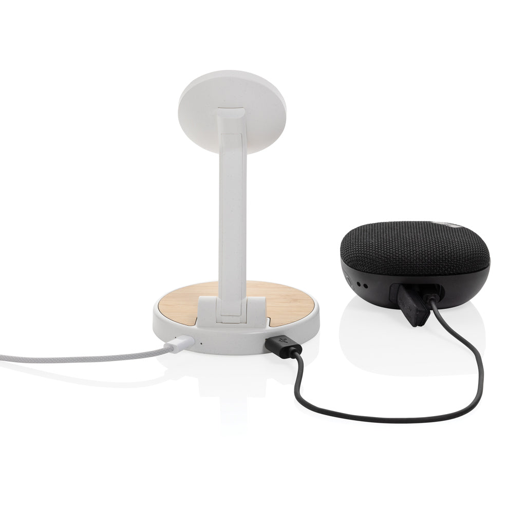Ontario 2-in-1 15W magnetischer Ladeständer aus RCS rPlastik