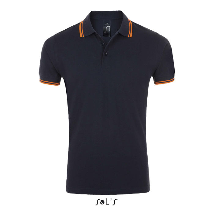 Marineblau/Neonorange