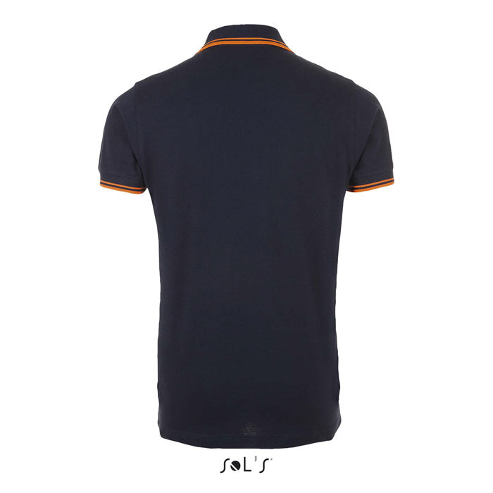 Marineblau/Neonorange