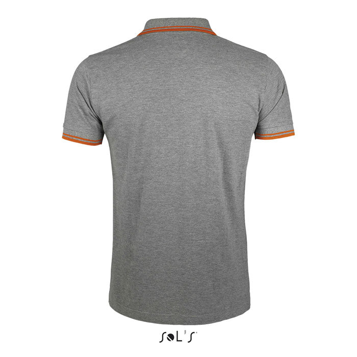 Melange Grau/Orange