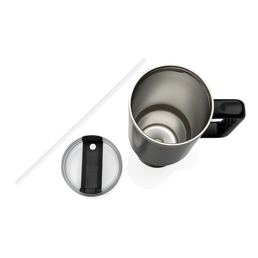 Peakflow Becher aus RCS recyceltem Stainless Steel 1200ml – schwarz