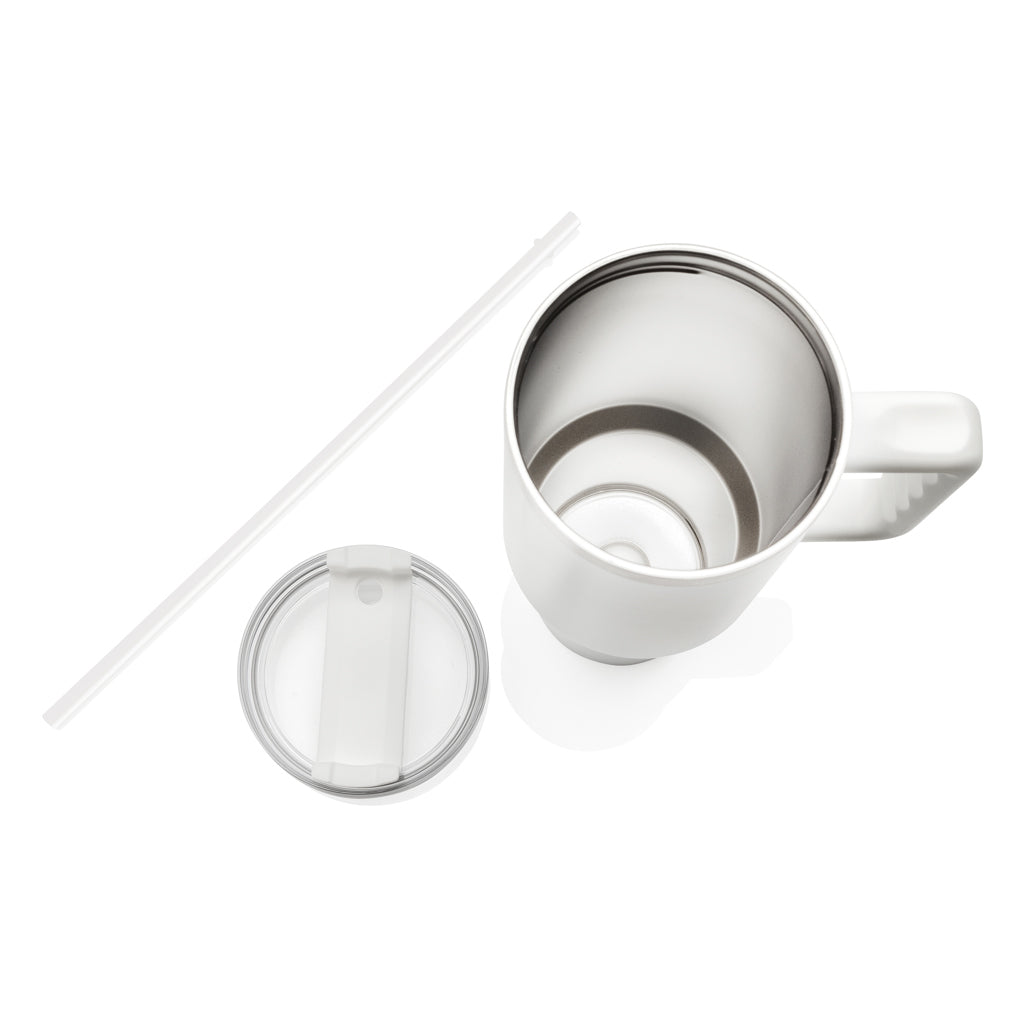 Peakflow Becher aus RCS recyceltem Stainless Steel 1200ml – weiß