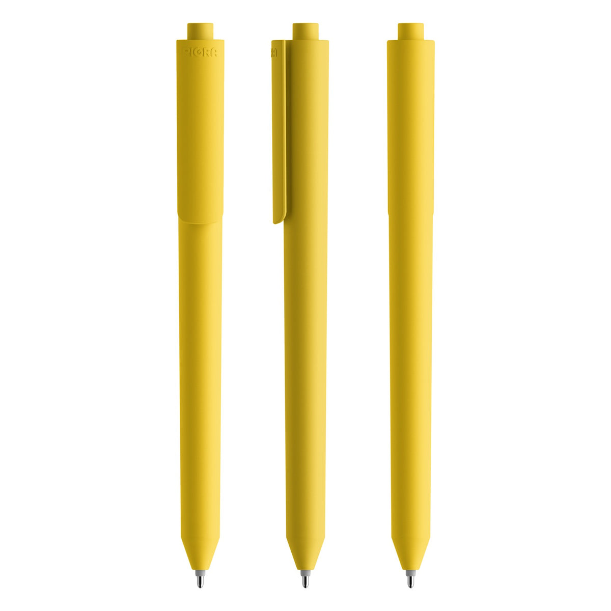 Pigra P03 Druckkugelschreiber matt – Gelb M401