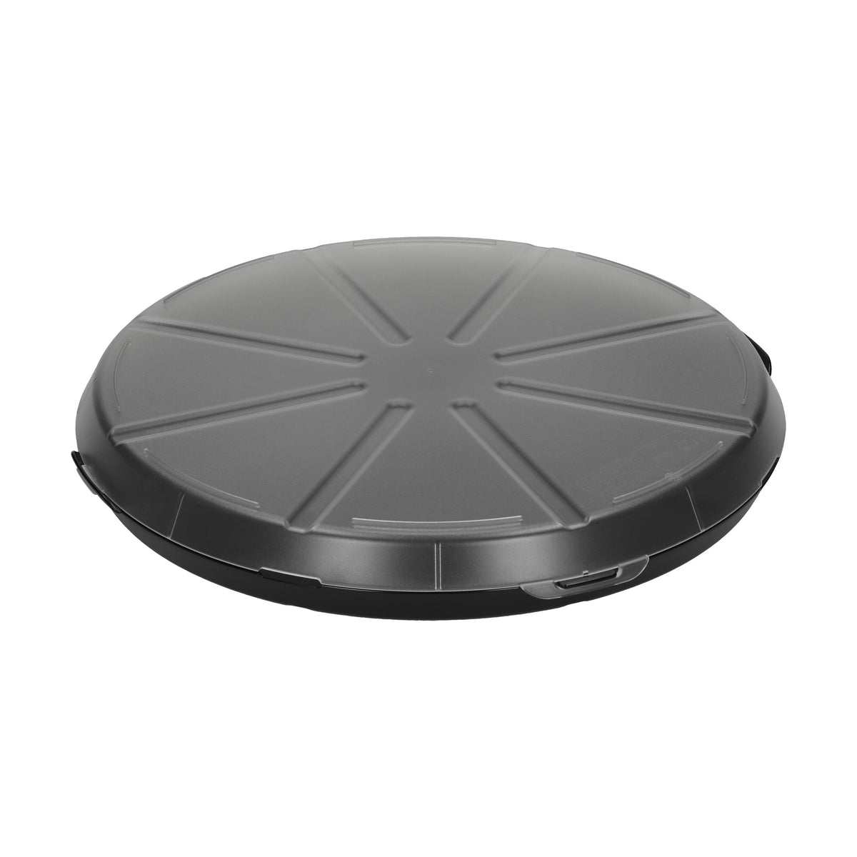 Pizzabox „ToGo“ – Schwarz / Transparent