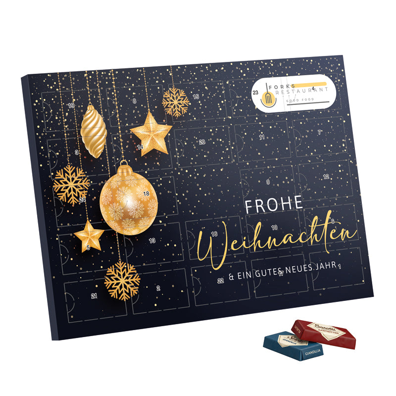Premium Tisch Adventskalender Eco