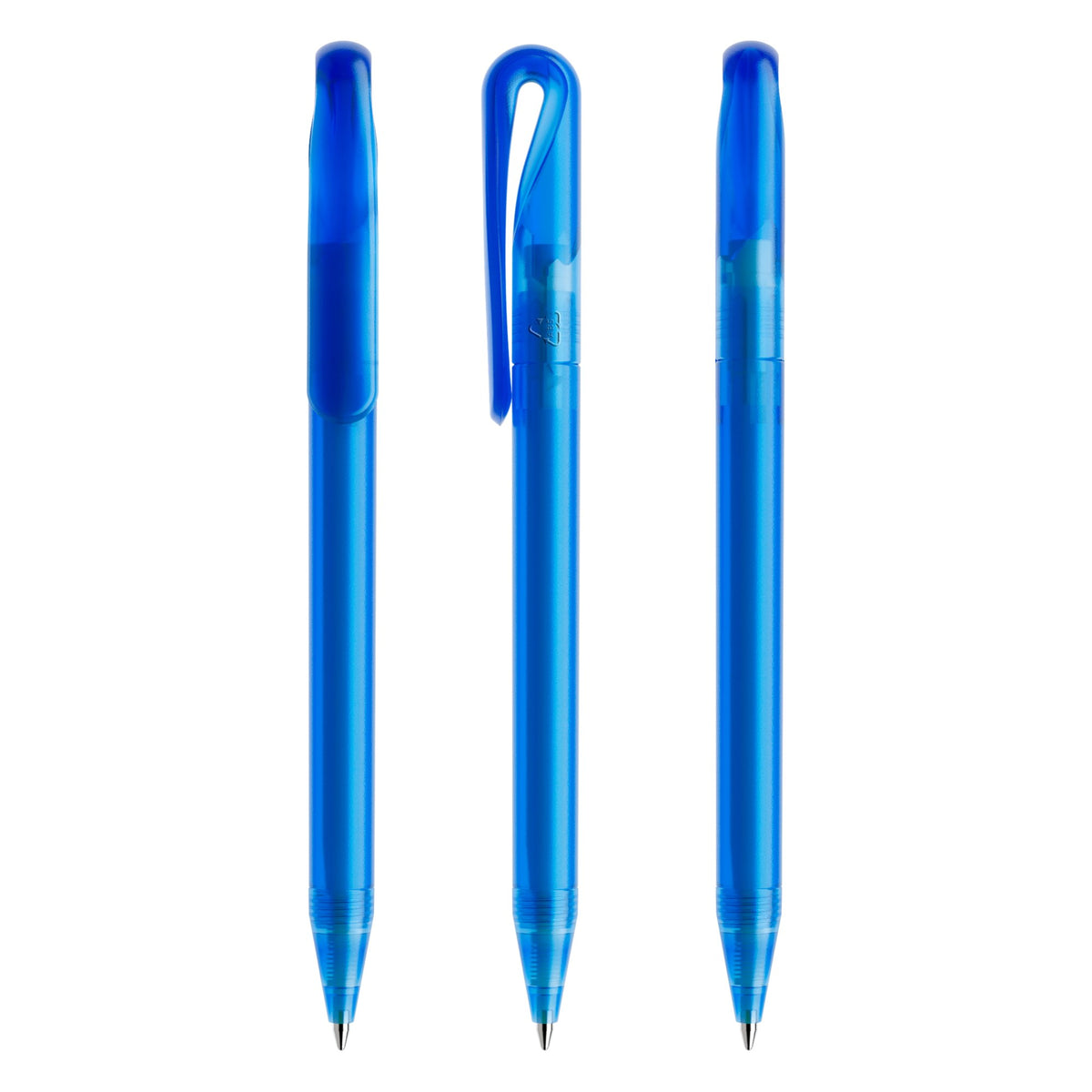 prodir DS1 Drehkugelschreiber gefrostet – Himmelblau F55