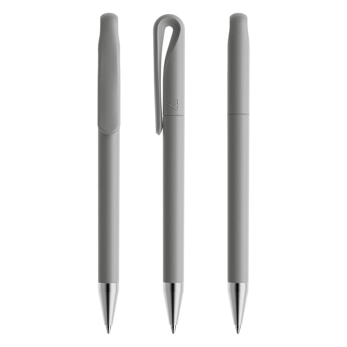 prodir DS1 Drehkugelschreiber matt mit Metallspitze – Delfingrau M70