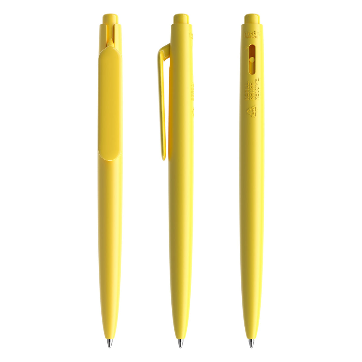 prodir DS11 Druckkugelschreiber matt – Zitronengelb M07