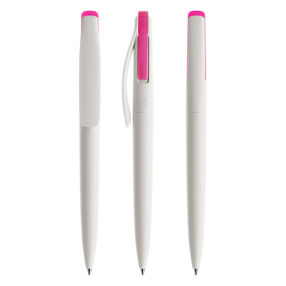prodir DS2 Druckkugelschreiber matt – Weiß / Pink M02-T25
