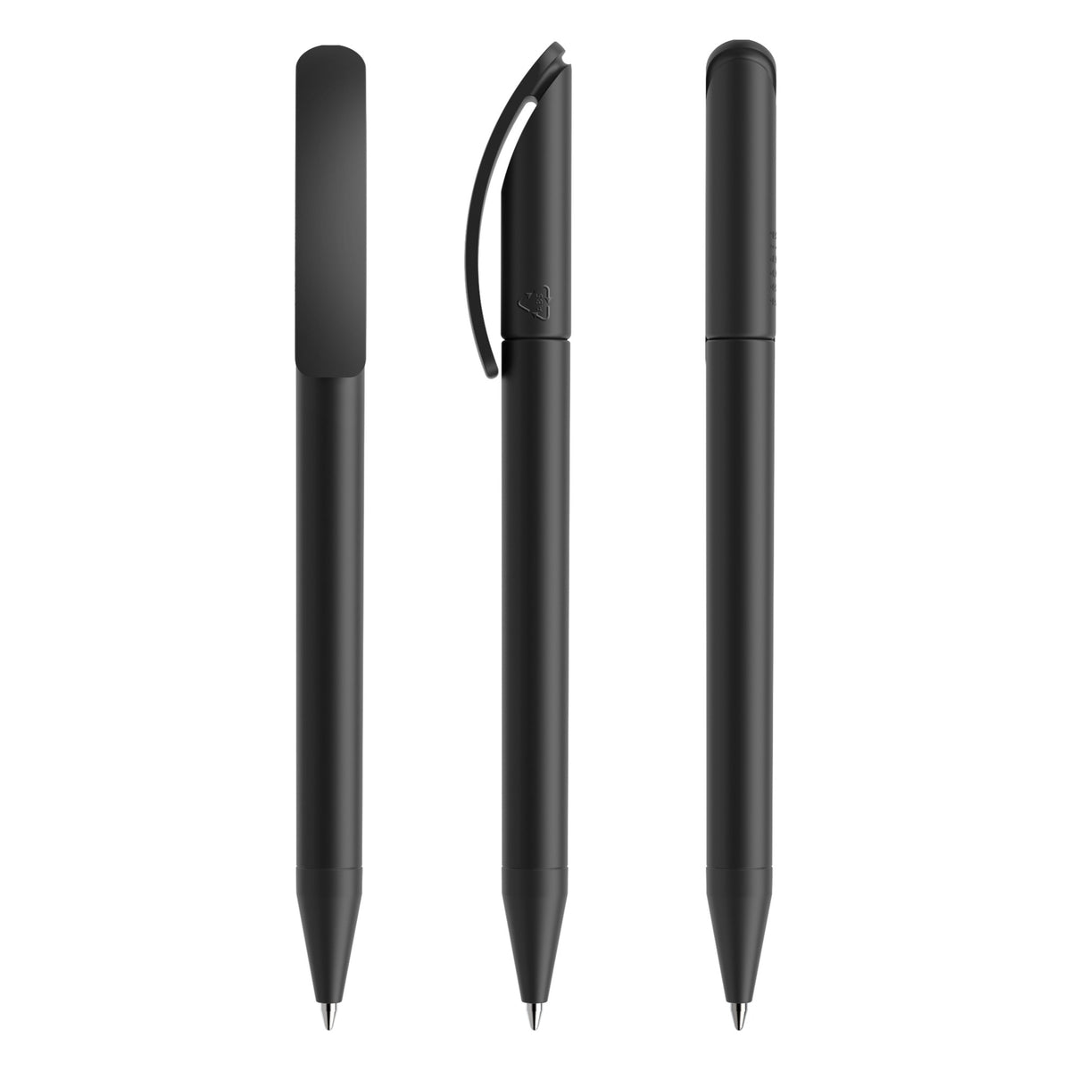 prodir DS3 Drehkugelschreiber Soft Touch – Schwarz R75