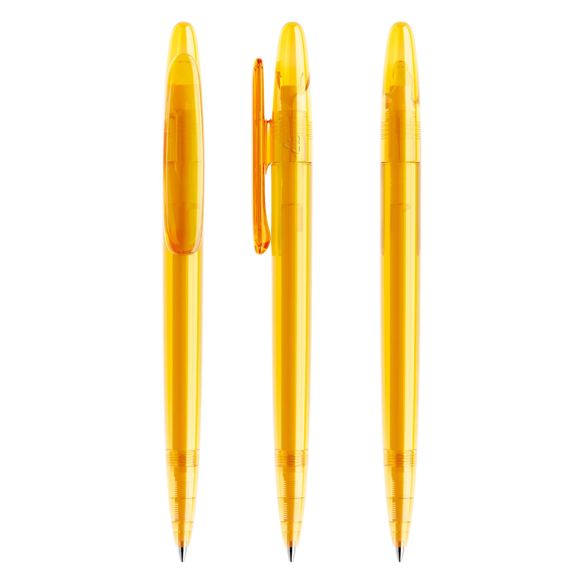 prodir DS5 Drehkugelschreiber ganz transparent – Gelb T06