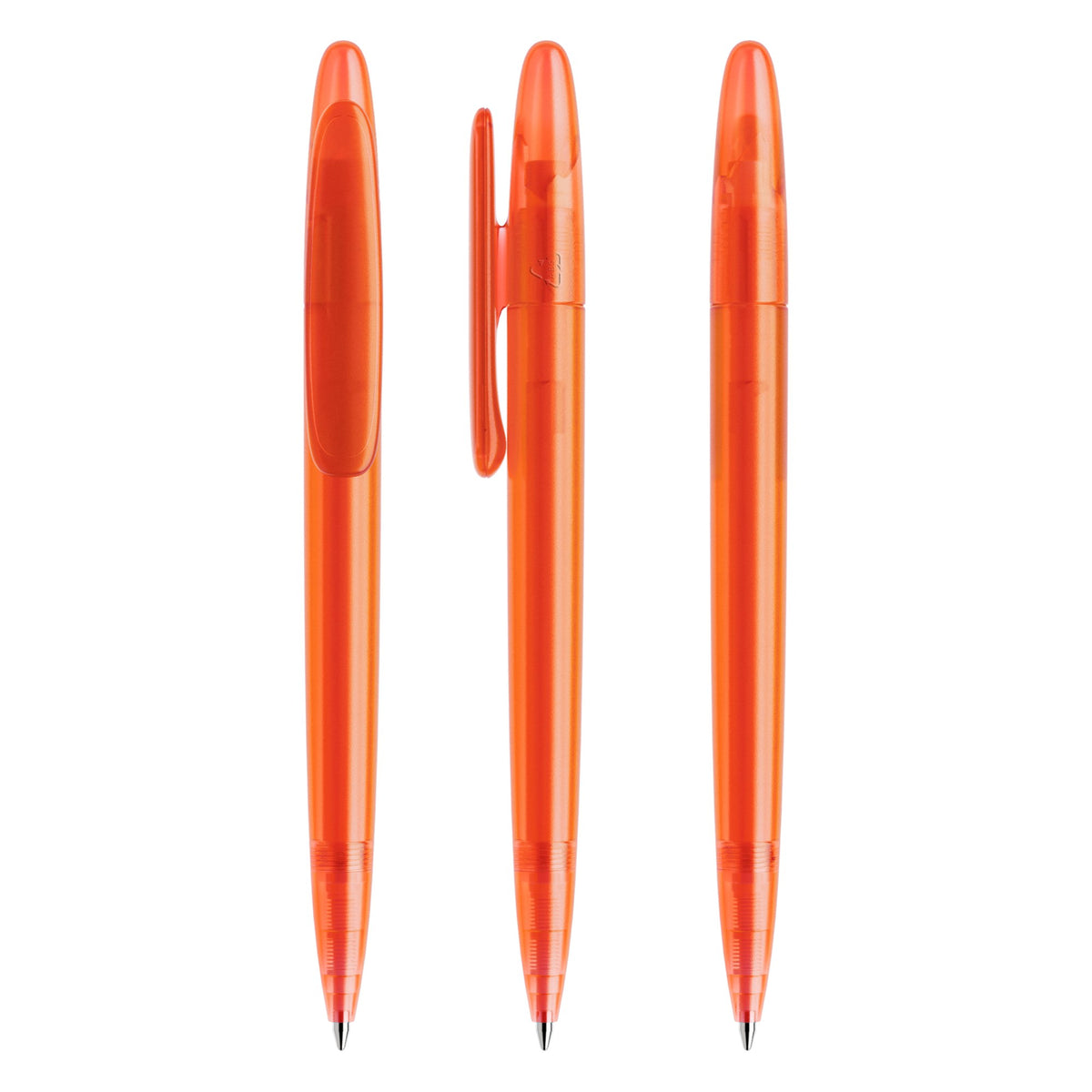 prodir DS5 Drehkugelschreiber gefrostet – Orange F10