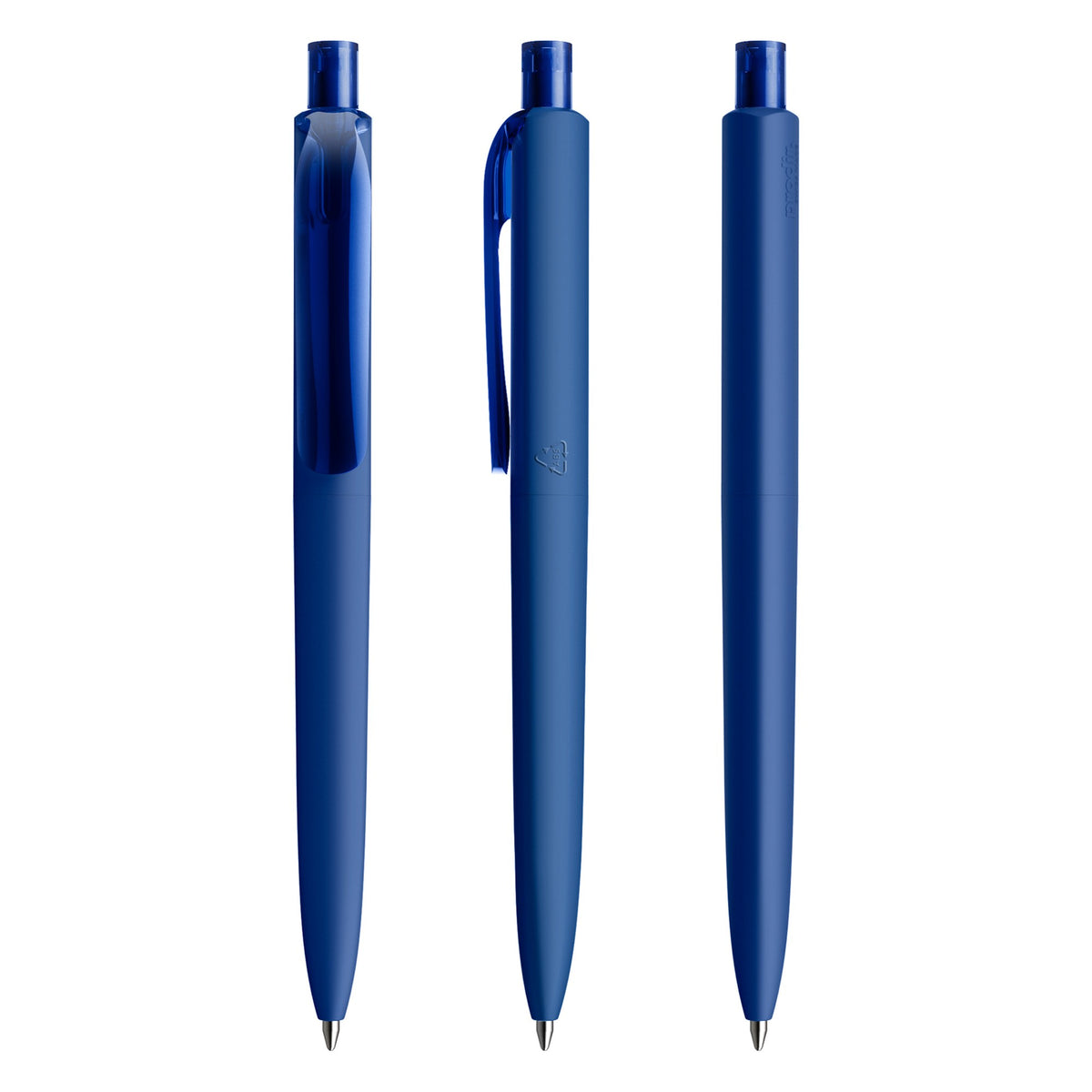 prodir DS8 Druckkugelschreiber Soft Touch – Klassikblau R50