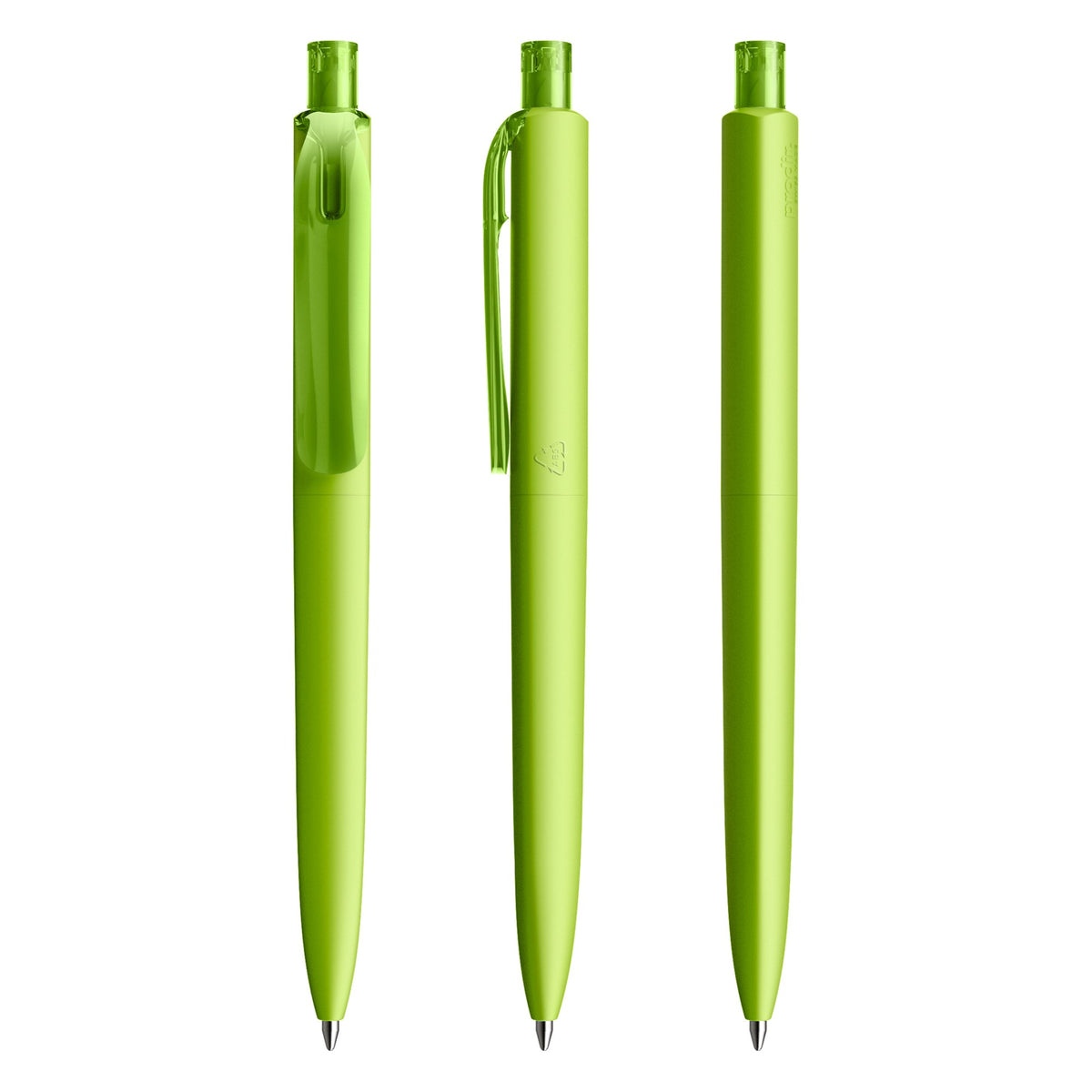 prodir DS8 Druckkugelschreiber Soft Touch – Limettengrün R48