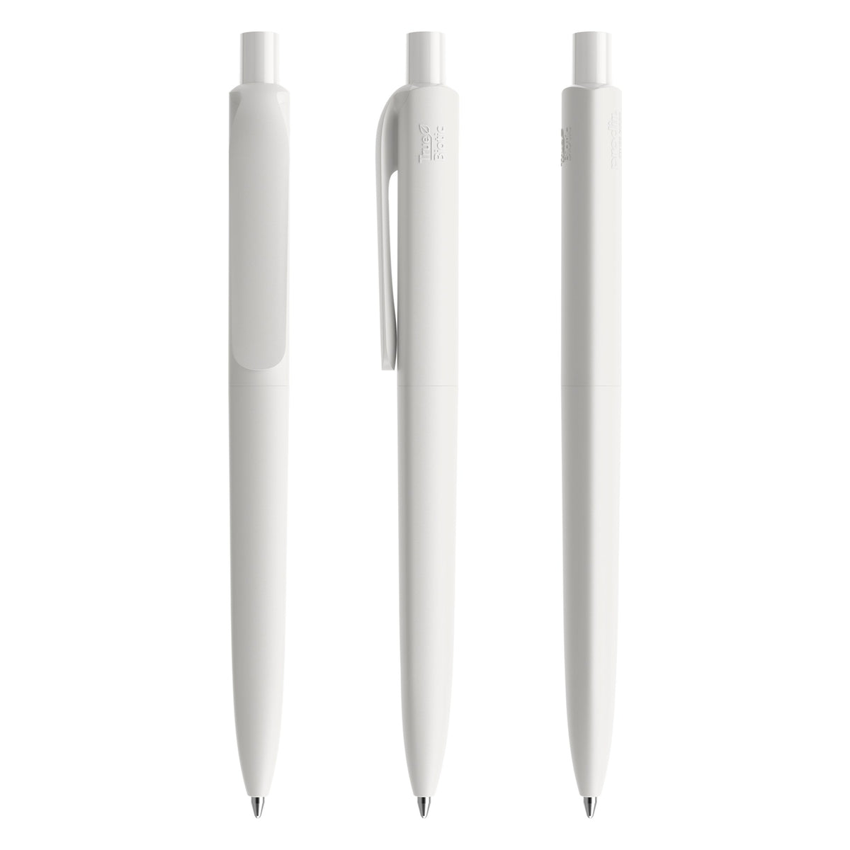 prodir DS8 True Biotic Druckkugelschreiber matt – Schnee B02