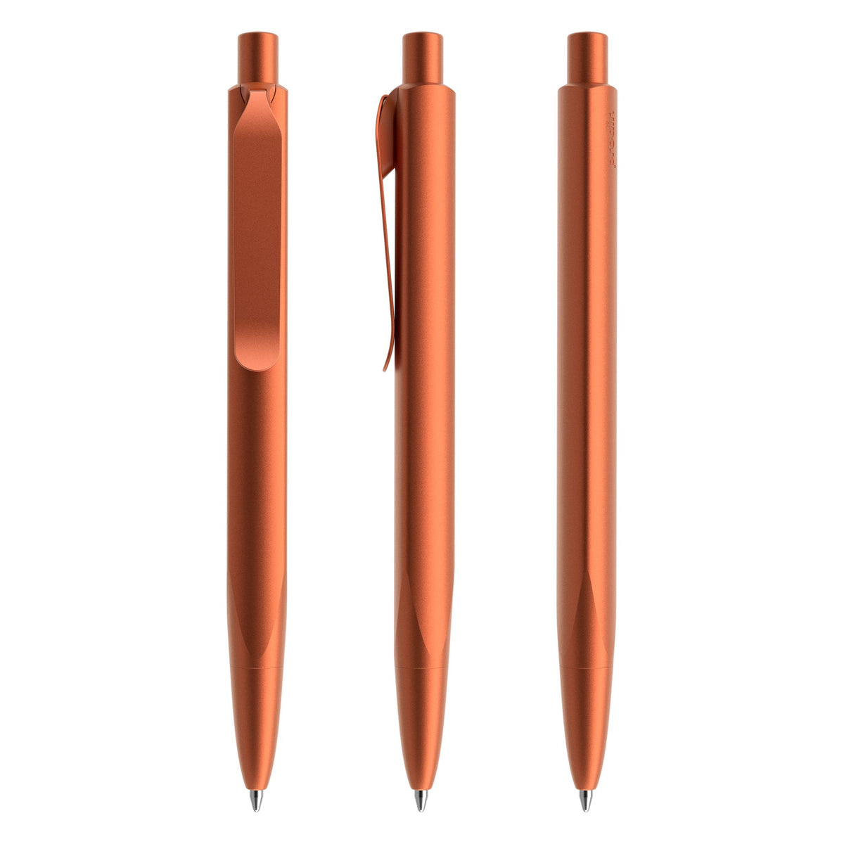 prodir MS8 Druckkugelschreiber Aluminium satiniert – Canyonorange / Canyonorange satiniert S15-S15 S