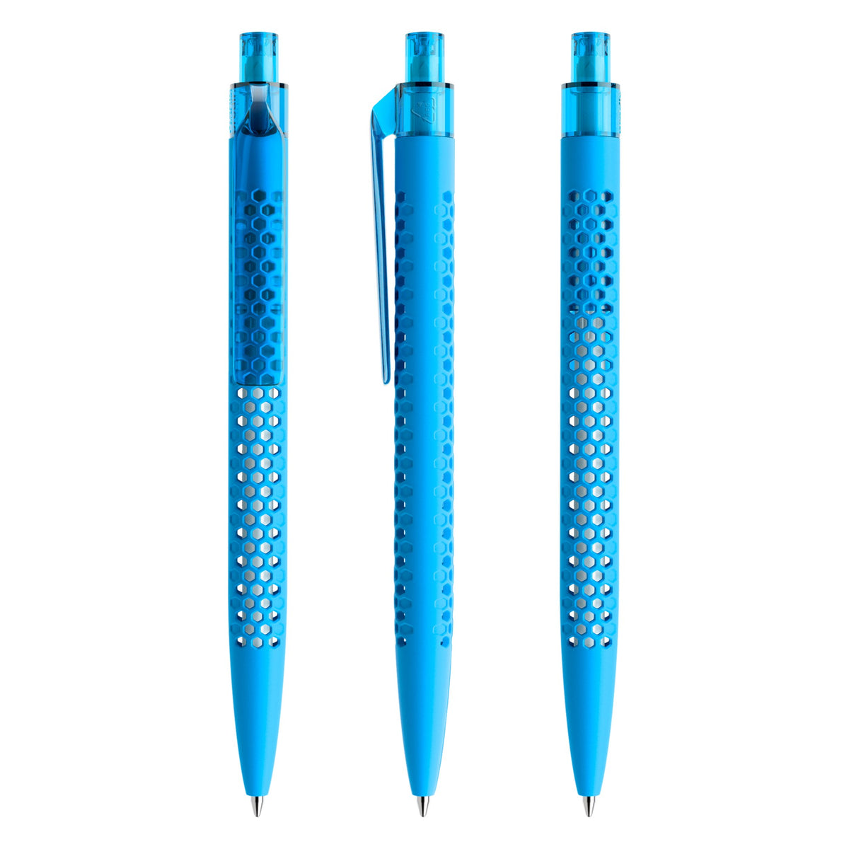 prodir QS40 Druckkugelschreiber Soft Touch – Cyanblau R58