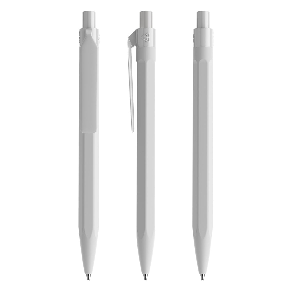 prodir QS50 Druckkugelschreiber Soft Touch – Betongrau R77