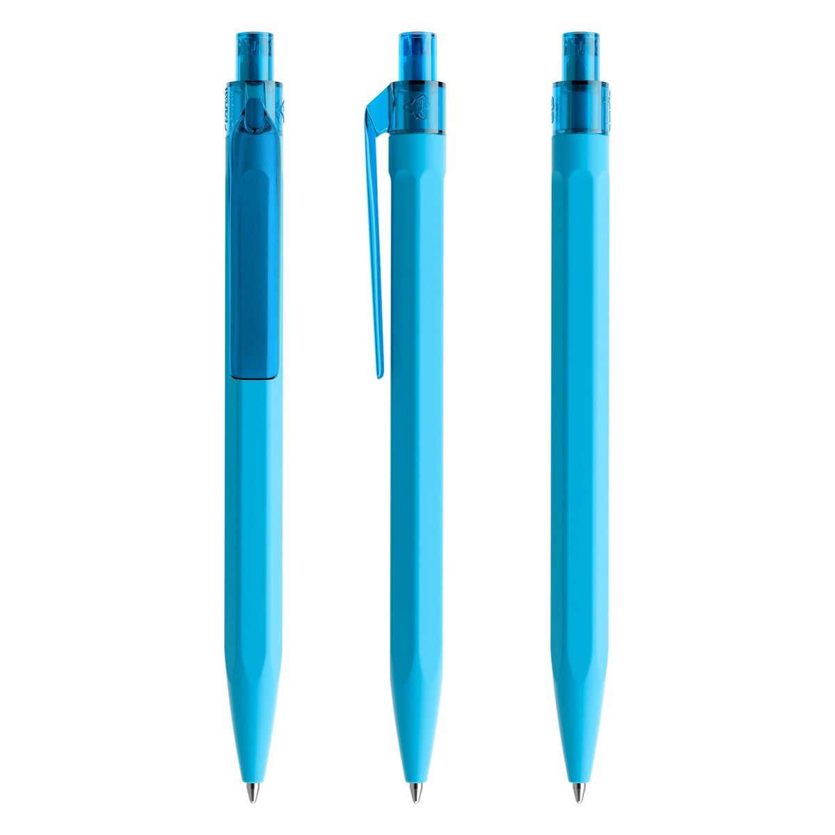 prodir QS50 Druckkugelschreiber Soft Touch – Cyanblau R58
