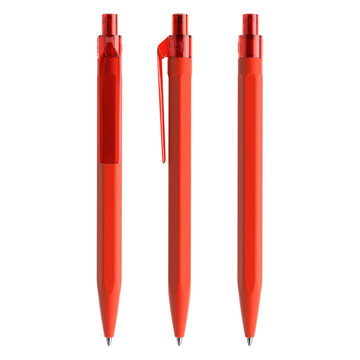 prodir QS50 Druckkugelschreiber Soft Touch – Rot R20