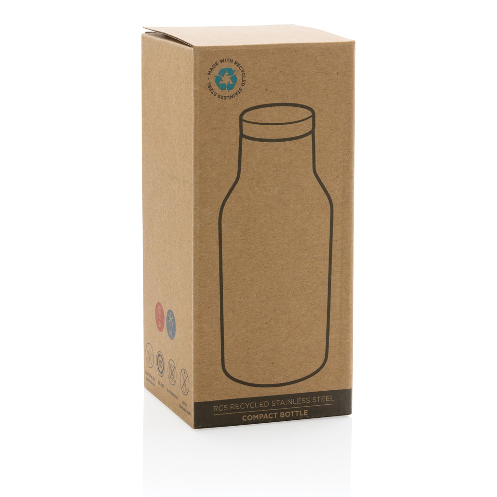 RCS recycelte Stainless Steel Kompakt-Flasche
