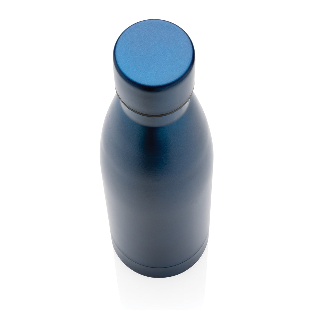 RCS recycelte Stainless Steel Solid Vakuum-Flasche – navy blau