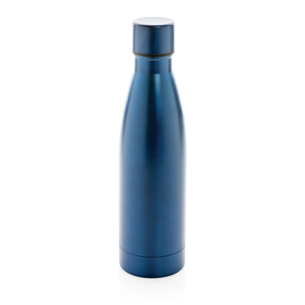 RCS recycelte Stainless Steel Solid Vakuum-Flasche – navy blau