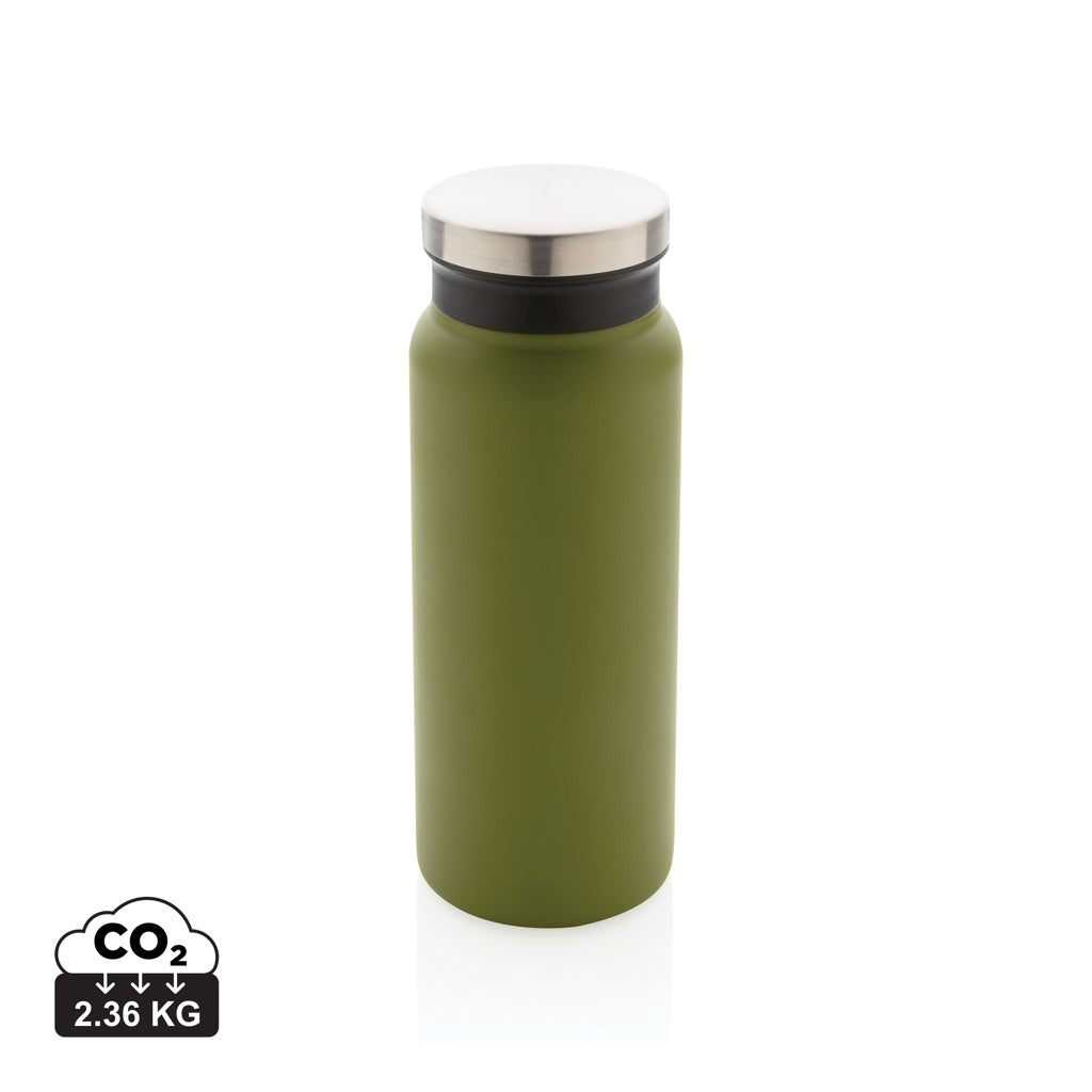 RCS recycelte Stainless Steel Vakuumflasche 600ml – grün