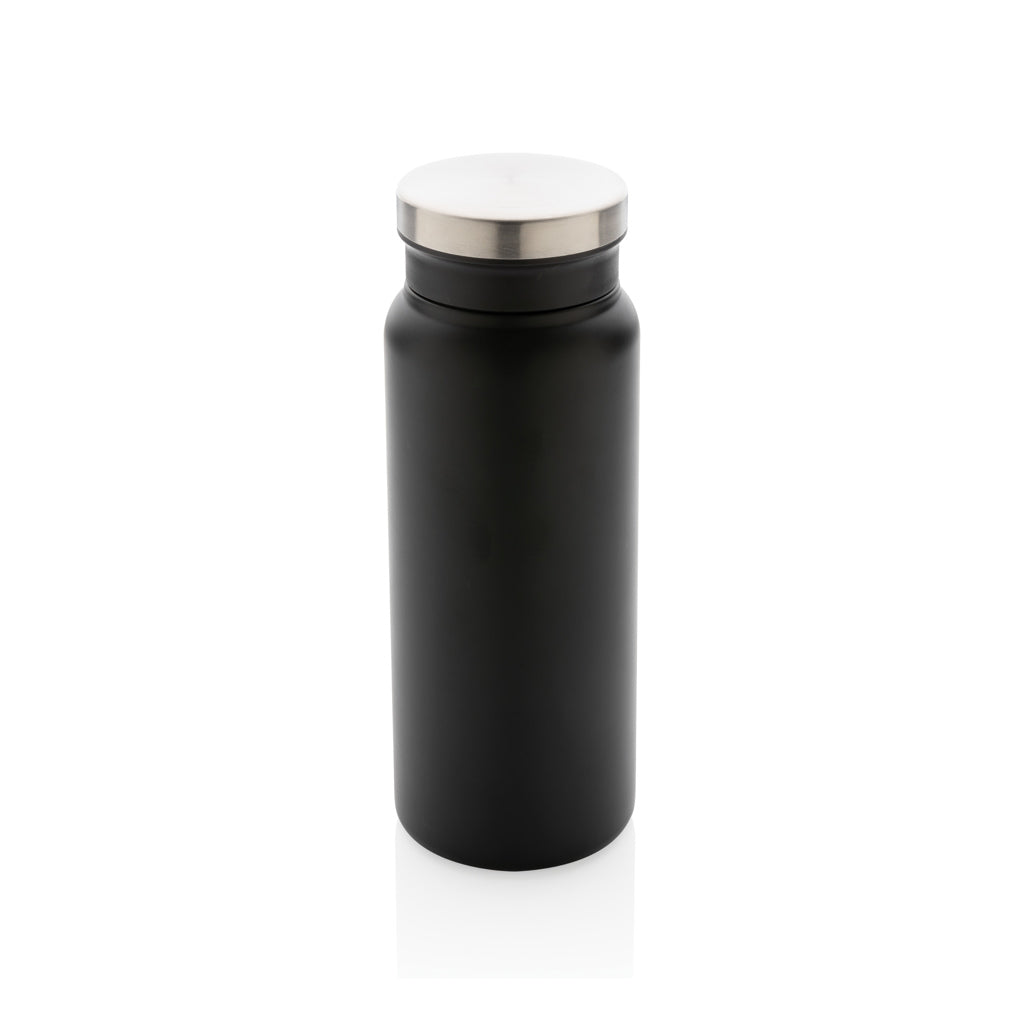 RCS recycelte Stainless Steel Vakuumflasche 600ml – schwarz