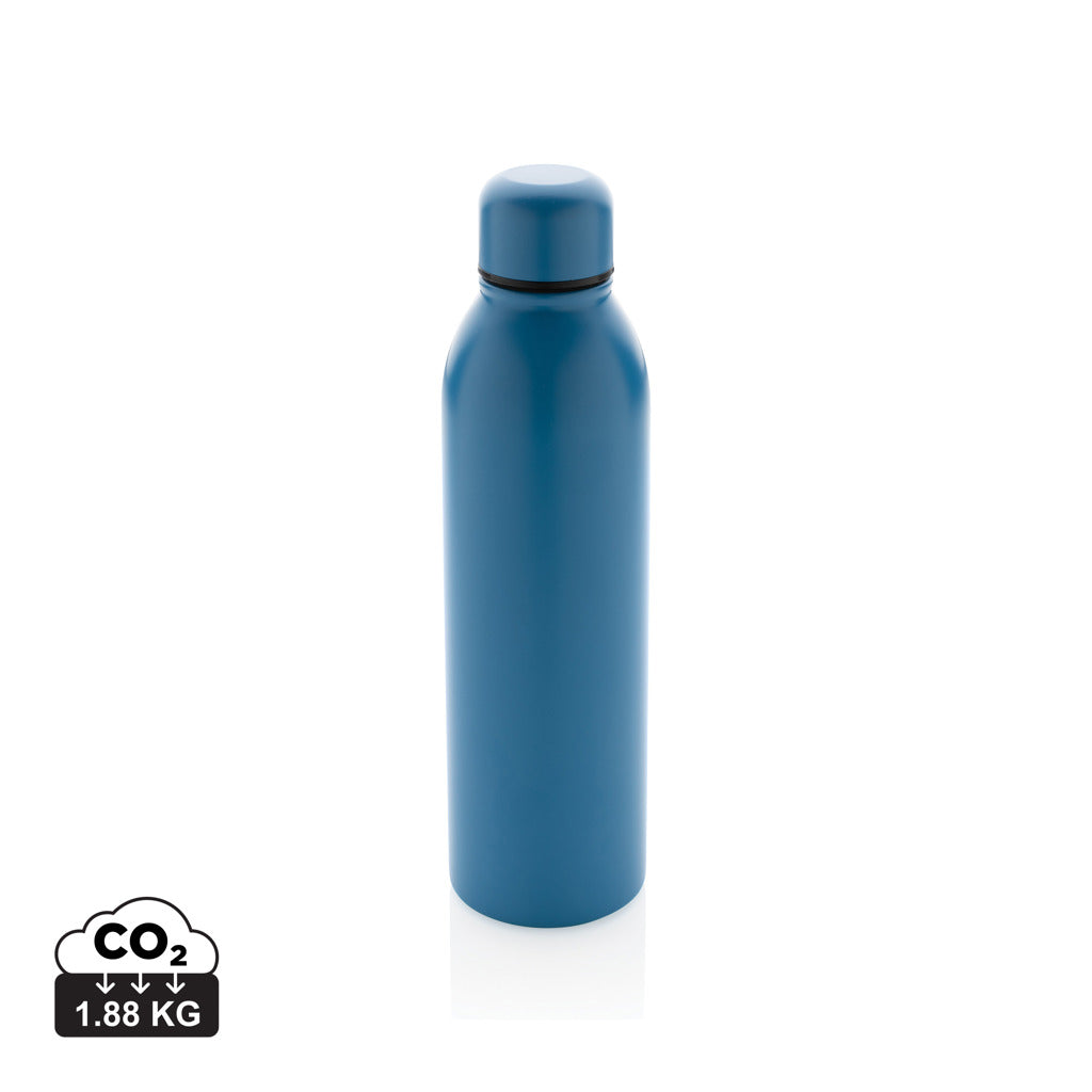 RCS recycelte Stainless Steel Vakuumflasche – blau