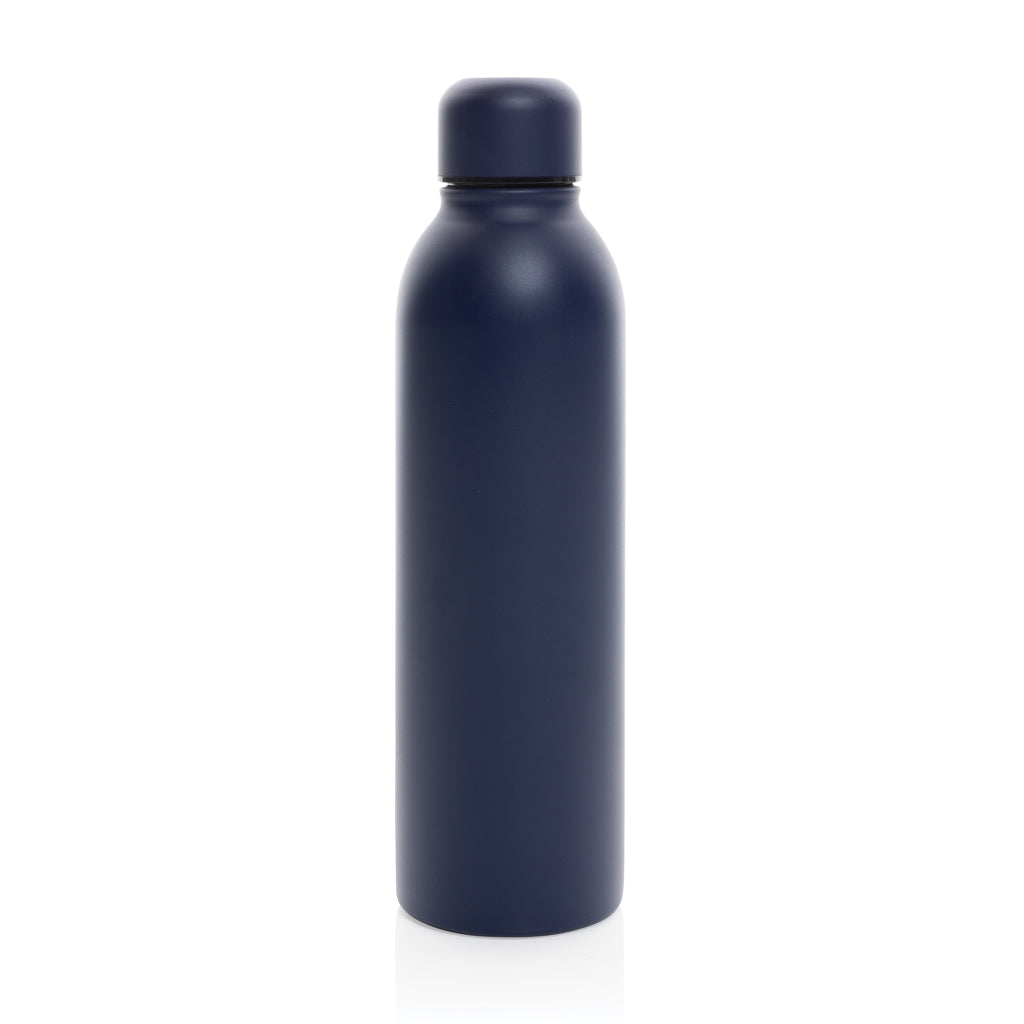RCS recycelte Stainless Steel Vakuumflasche – navy blau