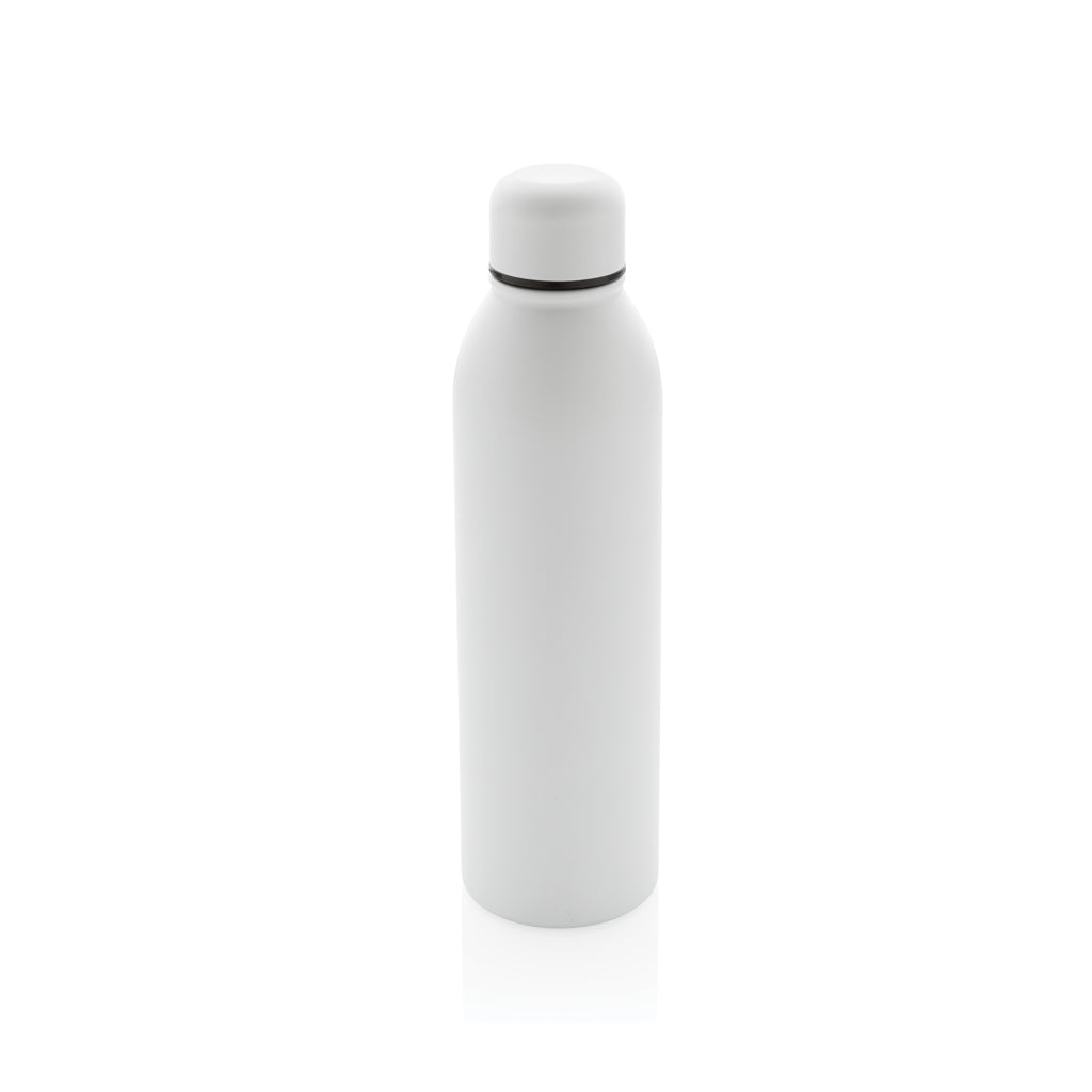 RCS recycelte Stainless Steel Vakuumflasche – weiß