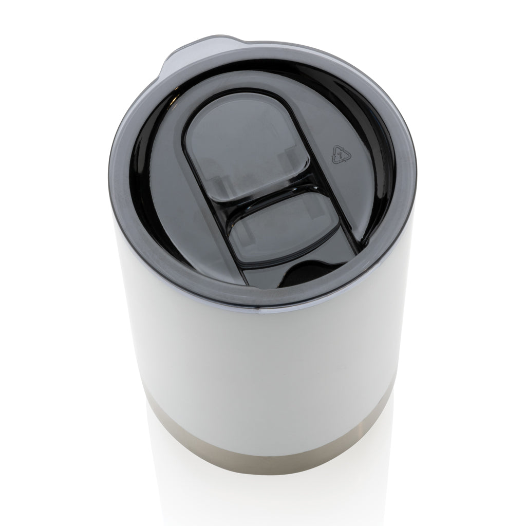 RCS recycelter Stainless Steel Becher – weiß