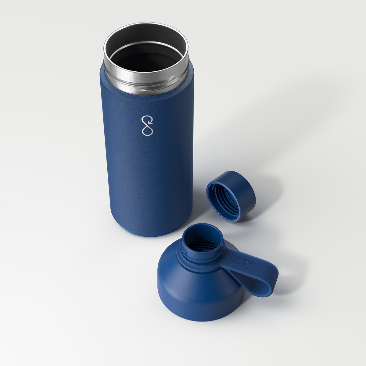 Recycelter Edelstahl für die Ocean Bottle Thermosflasche 1L