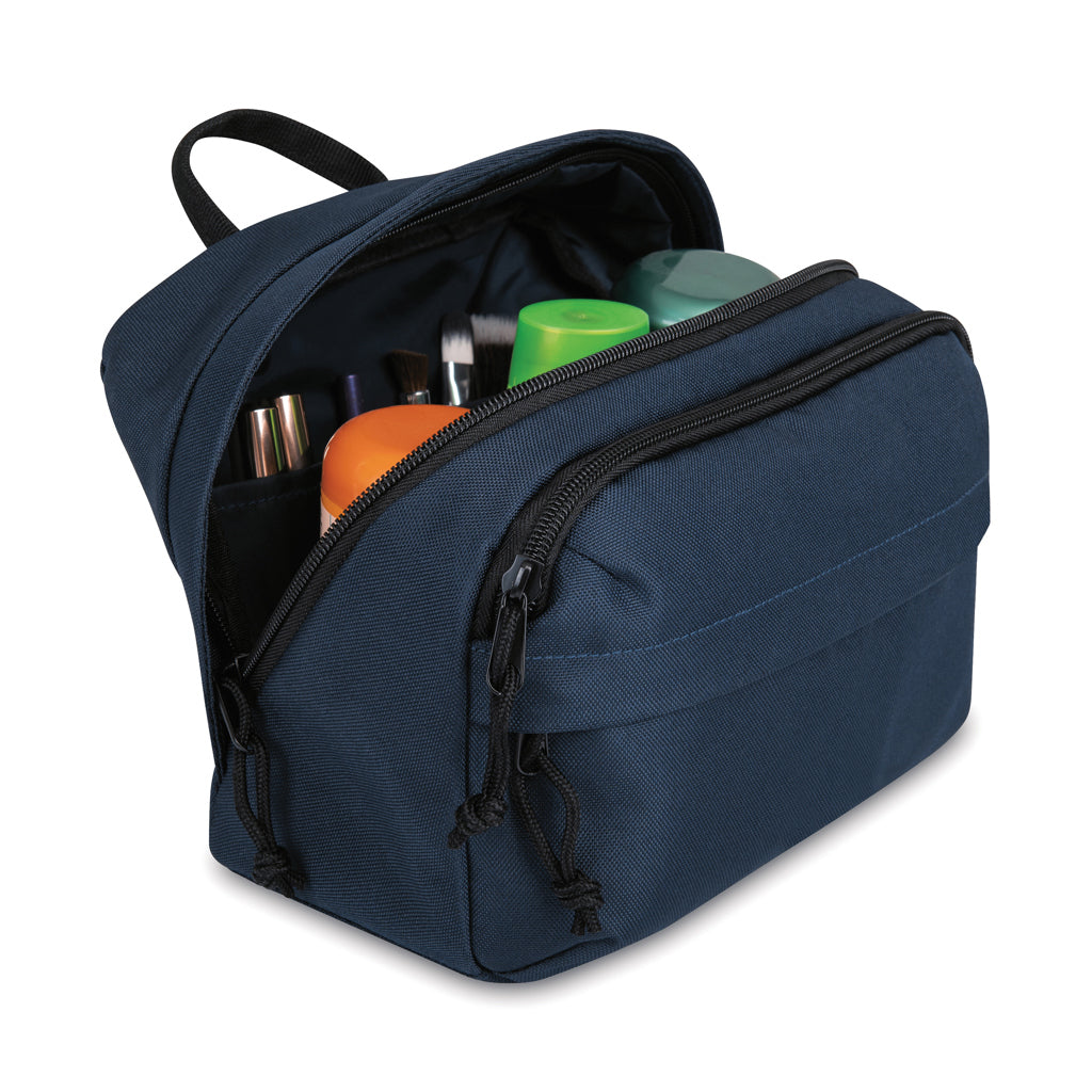 Renew AWARE™ rPET Kosmetiktasche – navy blau
