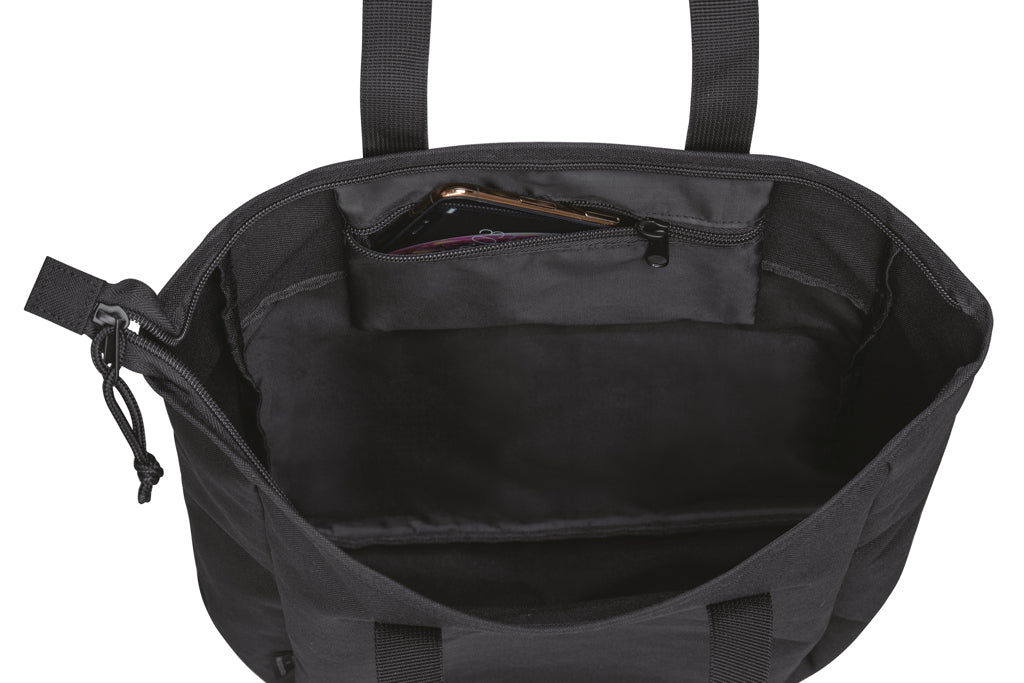 Renew AWARE™ rPET Tragetasche mit Reißverschluss – schwarz